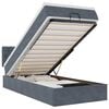 vidaXL &Omicron;&theta;&omega;&mu;&alpha;&nu;&iota;&kappa;ό &kappa;&rho;&epsilon;&beta;ά&tau;&iota; &mu;&epsilon; &sigma;&tau;&rho;ώ&mu;&alpha; & LEDs &Sigma;&kappa;&omicron;ύ&rho;&omicron; &gamma;&kappa;&rho;&iota; 90x190cm Velvet
