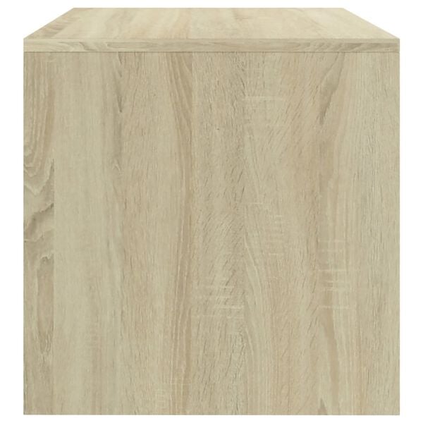 vidaXL Έπιπλο Τηλεόρασης Sonoma Δρυς 80 x 40 x 40 εκ. από Μοριοσανίδα