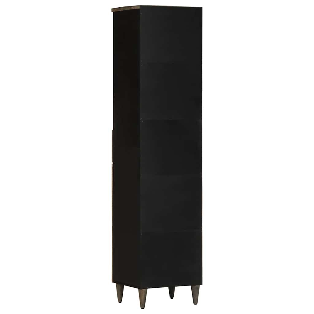 vidaXL Ντουλάπι Μπάνιου 38 x 33 x 160 εκ. από Μασίφ Ξύλο Μάνγκο