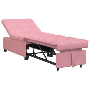 vidaXL &Kappa;&rho;&epsilon;&beta;ά&tau;&iota; &kappa;&alpha;&nu;&alpha;&pi;έ&sigmaf; &Rho;&omicron;&zeta; 194 x 67 x 82 &epsilon;&kappa; &Beta;&epsilon;&lambda;&omicron;ύ&delta;&omicron;