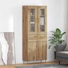 vidaXL Highboard &mu;&epsilon; &sigma;&upsilon;&rho;&tau;ά&rho;&iota; 2 pcs Artisan Oak &Epsilon;&pi;&epsilon;&xi;&epsilon;&rho;&gamma;&alpha;&sigma;&mu;έ&nu;&omicron; &xi;ύ&lambda;&omicron;