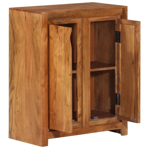 vidaXL Ντουλάπι 60 x 33 x 75 εκ. από Μασίφ Ξύλο Ακακίας