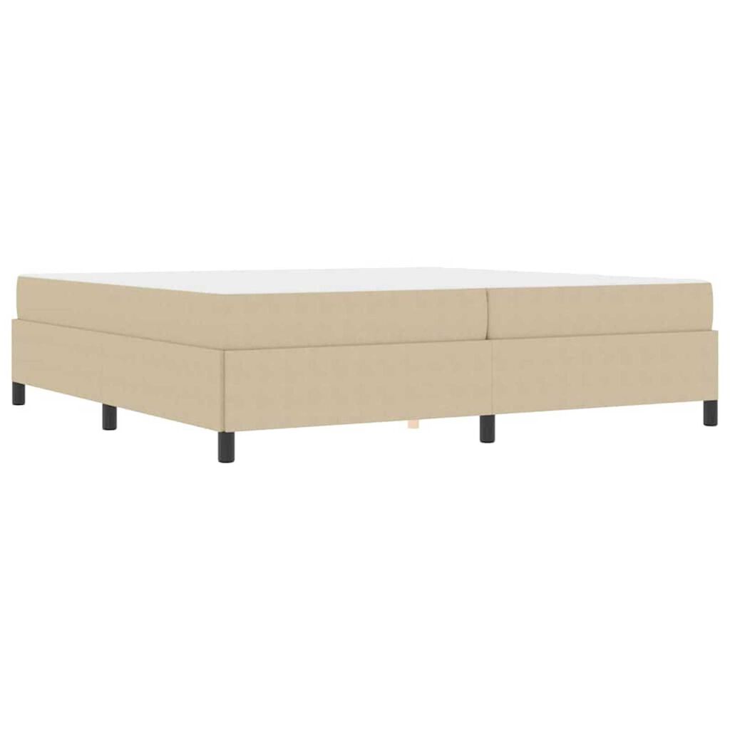 vidaXL Σκελετός Κρεβατιού Ανοιχτό γκρι 200 x 200 cm Βελούδο