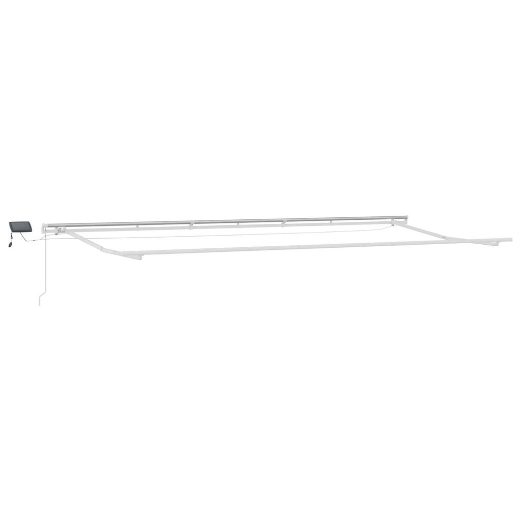 Χειροκίνητη Ανασυρόμενη Τέντα Μπεζ με LED 600x300 εκ