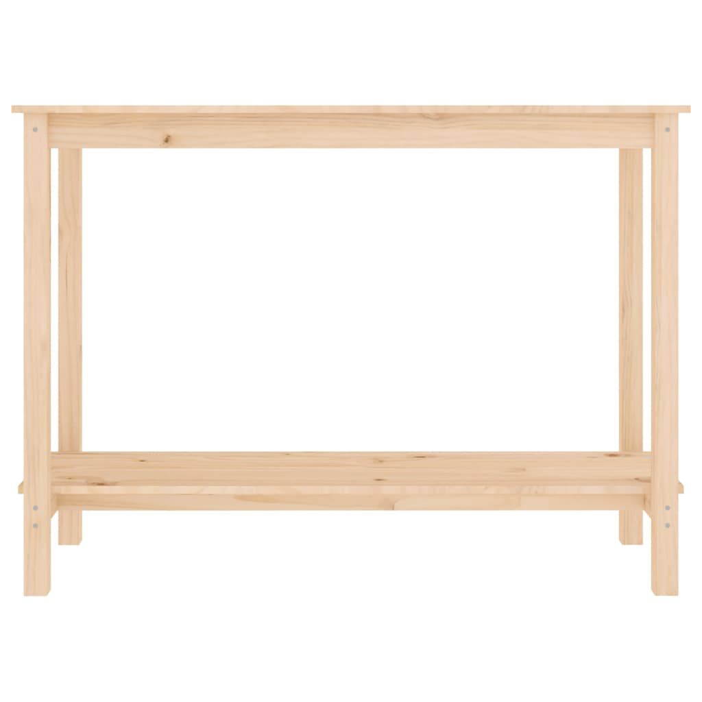 vidaXL Τραπέζι Κονσόλα 110 x 40 x 80 εκ. από Μασίφ Ξύλο Πεύκου