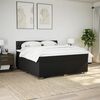 vidaXL &Kappa;&rho;&epsilon;&beta;ά&tau;&iota; Boxspring &mu;&epsilon; &Sigma;&tau;&rho;ώ&mu;&alpha; &Mu;&alpha;ύ&rho;&omicron; 200x200 &epsilon;&kappa;. &Upsilon;&phi;&alpha;&sigma;&mu;ά&tau;&iota;&nu;&omicron;