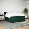 vidaXL &Kappa;&rho;&epsilon;&beta;ά&tau;&iota; Boxspring &mu;&epsilon; &Sigma;&tau;&rho;ώ&mu;&alpha; &Sigma;&kappa;&omicron;ύ&rho;&omicron; &Pi;&rho;ά&sigma;&iota;&nu;&omicron; 200x200&epsilon;&kappa;. &Beta;&epsilon;&lambda;&omicron;ύ&delta;&iota;&nu;&omicron;