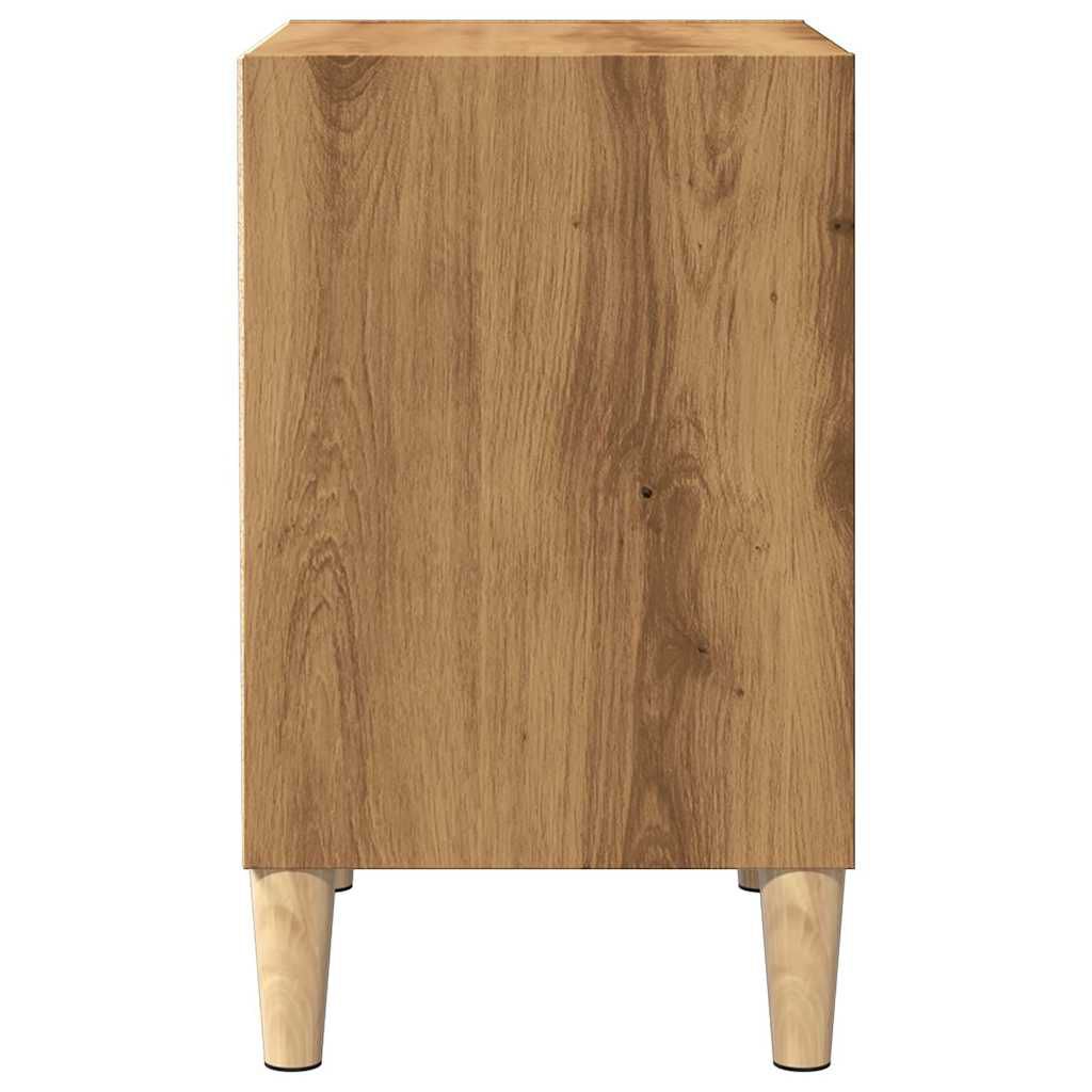 vidaXL Κομοδίνο ντουλάπι Artisan Oak 40x30x50 cm Κατασκευασμένο ξύλο