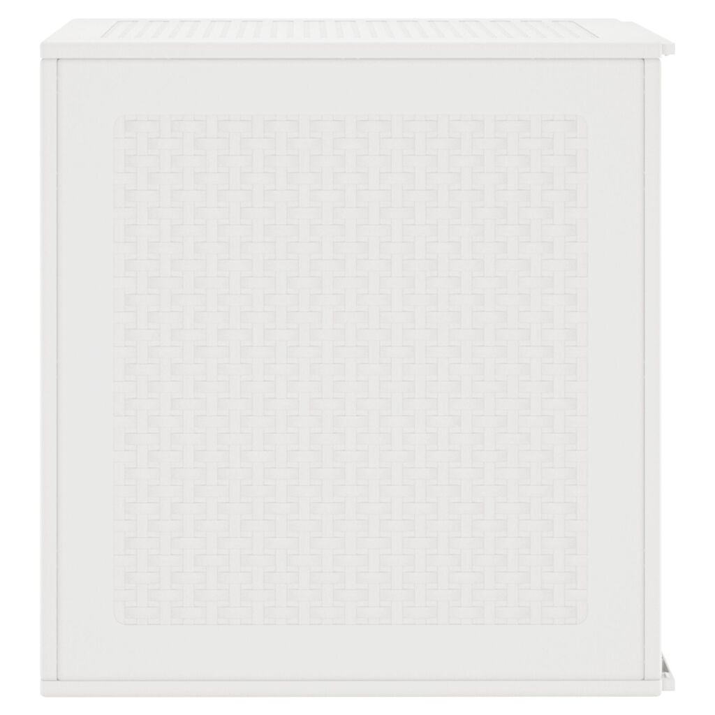 vidaXL Σακούλα Αποθήκευσης Κήπου Λευκή 55x53x57 εκ PP