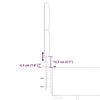vidaXL Κρεβάτι Boxspring με Στρώμα Σκούρο Γκρι 200x200 εκ. Βελούδινο