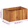 vidaXL Ζαρντινιέρα Υπερυψωμένη 50 x 30 x 25 εκ. από Μασίφ Ξύλο Ακακίας