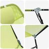 vidaXL Πτυσσόμενη ξαπλώστρα 2 pcs Πράσινο 182 x 55 x 85.5 εκ.