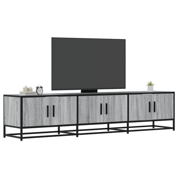 vidaXL Έπιπλο Τηλεόρασης Γκρι Sonoma 180x35x41 εκ. από Επεξεργ. Ξύλο