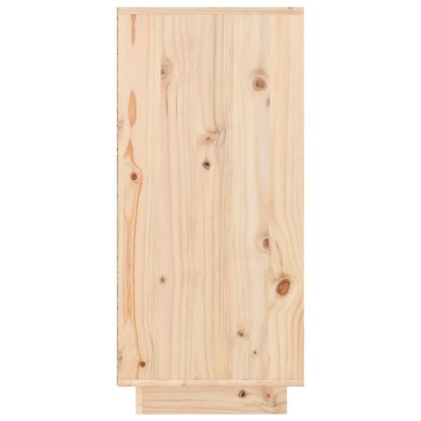 vidaXL Μπουφές 110 x 34 x 75 εκ. από Μασίφ Ξύλο Πεύκου