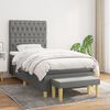 vidaXL &Kappa;&rho;&epsilon;&beta;ά&tau;&iota; Boxspring &mu;&epsilon; &Sigma;&tau;&rho;ώ&mu;&alpha; &Sigma;&kappa;&omicron;ύ&rho;&omicron; &Gamma;&kappa;&rho;&iota; 90x200 &epsilon;&kappa;. &Upsilon;&phi;&alpha;&sigma;&mu;ά&tau;&iota;&nu;&omicron;