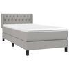 vidaXL &Kappa;&rho;&epsilon;&beta;ά&tau;&iota; Boxspring &mu;&epsilon; &Sigma;&tau;&rho;ώ&mu;&alpha; &Alpha;&nu;&omicron;&iota;&chi;&tau;ό &Gamma;&kappa;&rho;&iota; 90x190 &epsilon;&kappa;. &Upsilon;&phi;&alpha;&sigma;&mu;ά&tau;&iota;&nu;&omicron;