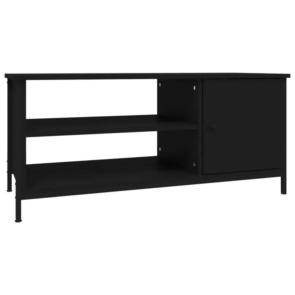 vidaXL Έπιπλο Τηλεόρασης Μαύρο 100 x 40 x 45 εκ. Επεξεργασμένο Ξύλο