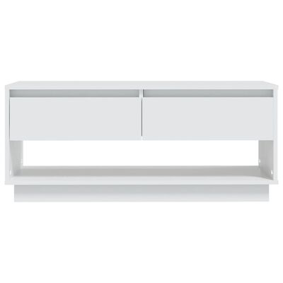 vidaXL Έπιπλο Τηλεόρασης Λευκό 102 x 41 x 44 εκ. από Μοριοσανίδα