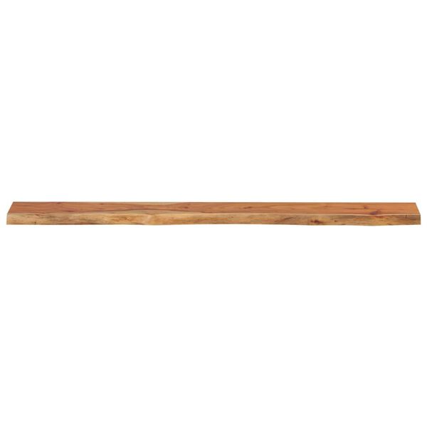 vidaXL Ράφι Επιτοίχιο Ορθ. Live Edge 180x20x2,5 εκ. Μασίφ Ξύλο Ακακίας