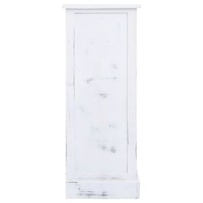 vidaXL Συρταριέρα Λευκή 60 x 30 x 75 εκ. από Ξύλο