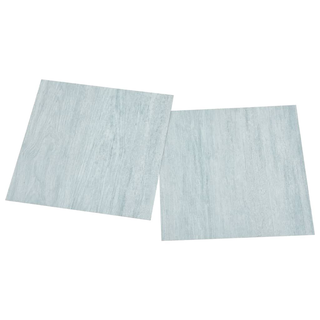 vidaXL Δάπεδο Αυτοκόλλητο Πράσινο 55 τεμ. 5,11 μ² από PVC
