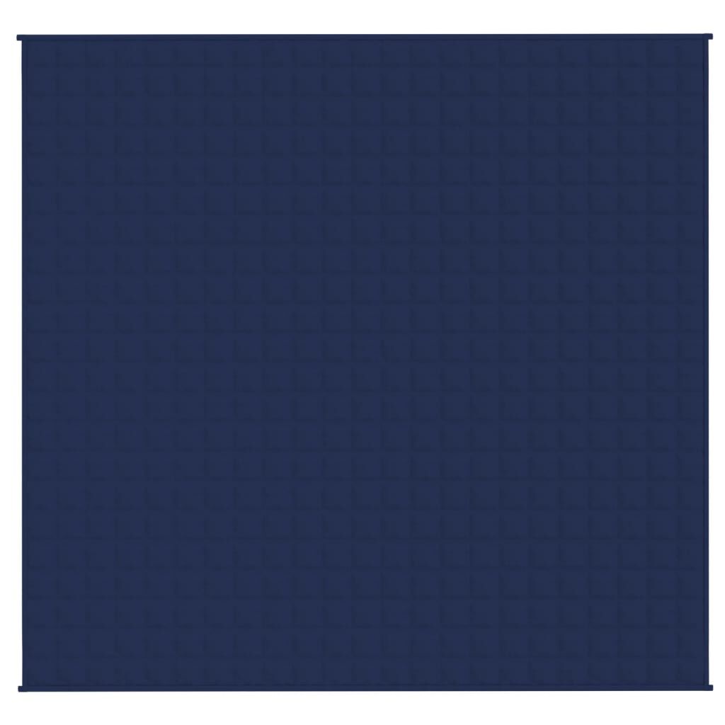 vidaXL Κουβέρτα Βαρύτητας Μπλε 220 x 235 εκ. 15 κ. Υφασμάτινη