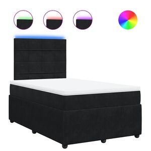 vidaXL &Kappa;&rho;&epsilon;&beta;ά&tau;&iota; Boxspring &mu;&epsilon; &Sigma;&tau;&rho;ώ&mu;&alpha; &Mu;&alpha;ύ&rho;&omicron; 120x190 &epsilon;&kappa;. &Beta;&epsilon;&lambda;&omicron;ύ&delta;&iota;&nu;&omicron;
