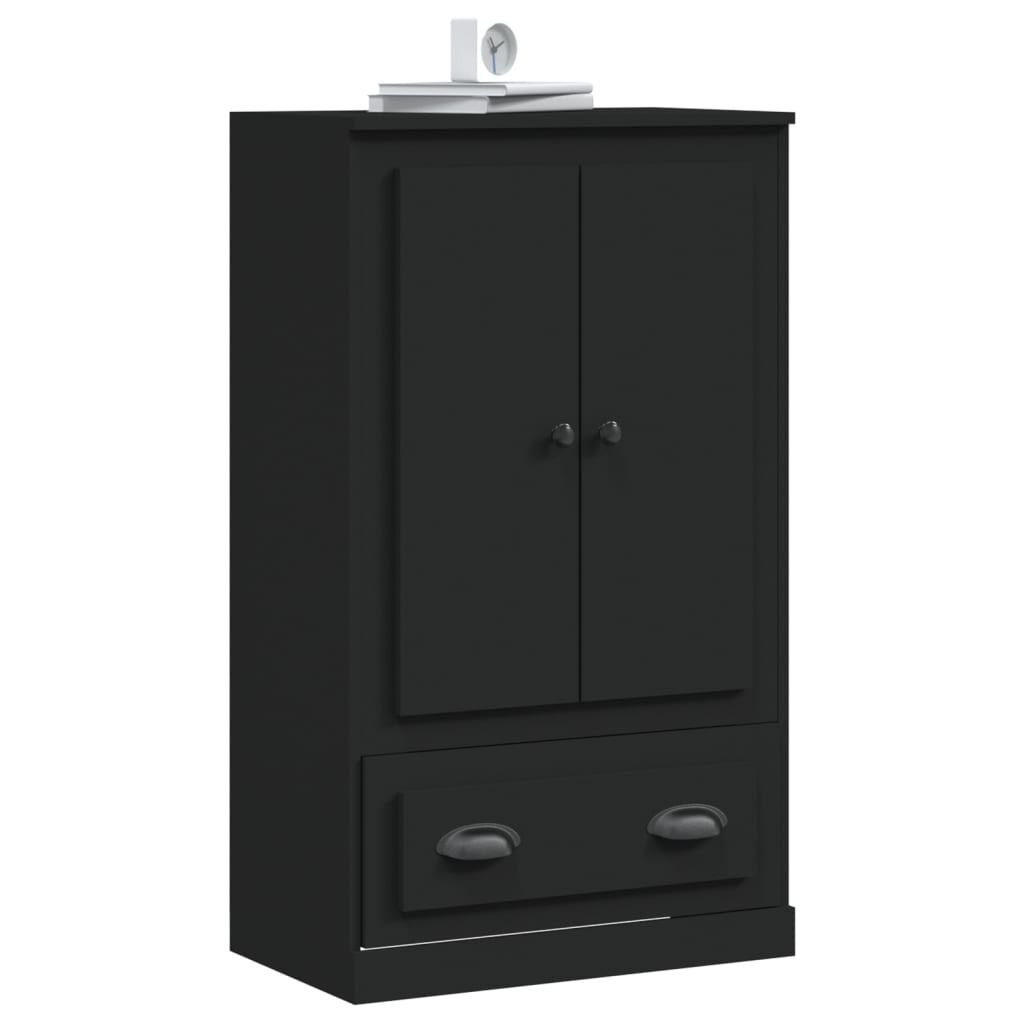vidaXL Ντουλάπι Μαύρο 60 x 35,5 x 103,5 εκ. από Επεξεργασμένο Ξύλο