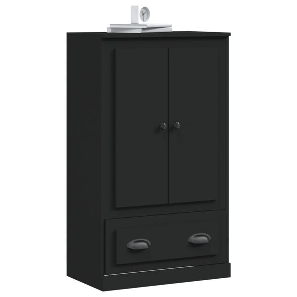 vidaXL Ντουλάπι Μαύρο 60 x 35,5 x 103,5 εκ. από Επεξεργασμένο Ξύλο