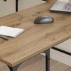 vidaXL &Gamma;&rho;&alpha;&phi;&epsilon;ί&omicron; Artisan Oak 139 x 139 x 75 &epsilon;&kappa;. &Epsilon;&pi;&epsilon;&xi;&epsilon;&rho;&gamma;&alpha;&sigma;&mu;έ&nu;&omicron; &xi;ύ&lambda;&omicron;