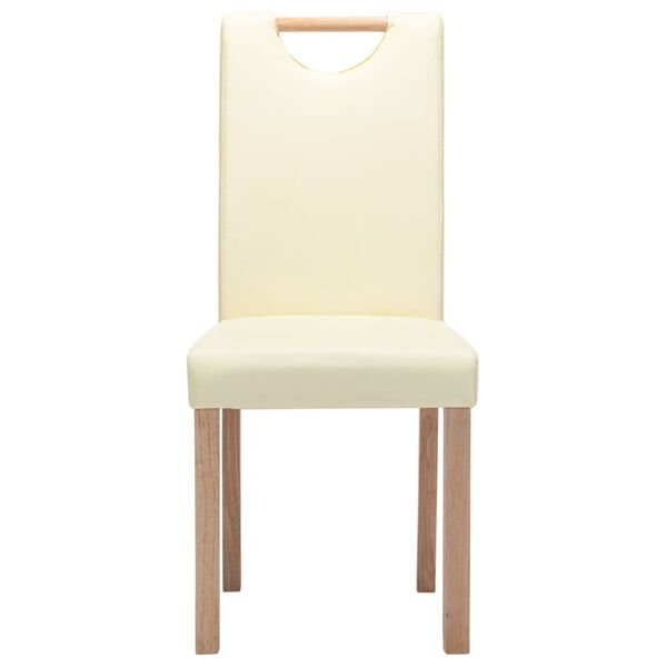 vidaXL &Kappa;&alpha;&rho;έ&kappa;&lambda;&epsilon;&sigmaf; &Tau;&rho;&alpha;&pi;&epsilon;&zeta;&alpha;&rho;ί&alpha;&sigmaf; 6 &tau;&epsilon;&mu;. &Kappa;&rho;&epsilon;&mu; &alpha;&pi;ό &Sigma;&upsilon;&nu;&theta;&epsilon;&tau;&iota;&kappa;ό &Delta;έ&rho;&mu;&alpha;