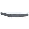 vidaXL &Kappa;&rho;&epsilon;&beta;ά&tau;&iota; Boxspring &mu;&epsilon; &Sigma;&tau;&rho;ώ&mu;&alpha; &Sigma;&kappa;&omicron;ύ&rho;&omicron; &Gamma;&kappa;&rho;&iota; 140x190 &epsilon;&kappa;. &Beta;&epsilon;&lambda;&omicron;ύ&delta;&iota;&nu;&omicron;