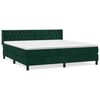 vidaXL &Kappa;&rho;&epsilon;&beta;ά&tau;&iota; Boxspring &mu;&epsilon; &Sigma;&tau;&rho;ώ&mu;&alpha; &Sigma;&kappa;&omicron;ύ&rho;&omicron; &Pi;&rho;ά&sigma;&iota;&nu;&omicron; 160x200&epsilon;&kappa;. &Beta;&epsilon;&lambda;&omicron;ύ&delta;&iota;&nu;&omicron;