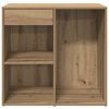 vidaXL Ντουλάπι καλλυντικών Artisan Oak 80x40x75cm Κατασκευασμένο ξύλο