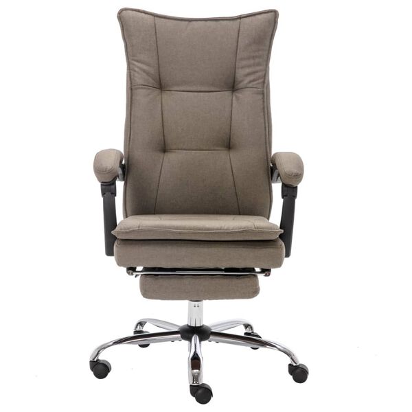 vidaXL &Pi;&omicron;&lambda;&upsilon;&theta;&rho;ό&nu;&alpha; &Gamma;&rho;&alpha;&phi;&epsilon;ί&omicron;&upsilon; &Mu;&alpha;&sigma;ά&zeta; &Chi;&rho;ώ&mu;&alpha; Taupe &Upsilon;&phi;&alpha;&sigma;&mu;ά&tau;&iota;&nu;&eta;