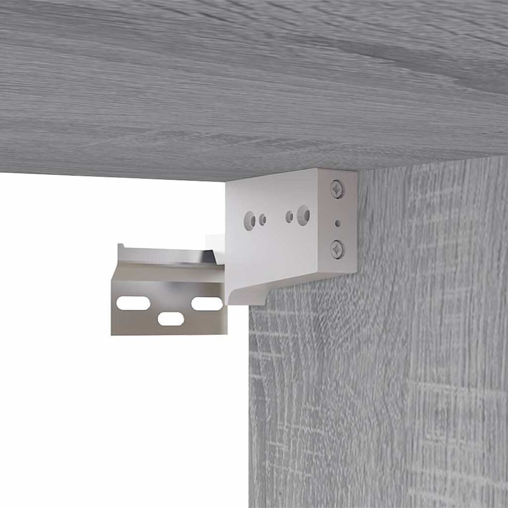 vidaXL Έπιπλο Τηλεόρασης Γκρι Sonoma 80x30x30 εκ. από Επεξεργ. Ξύλο