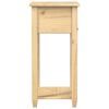 vidaXL Τραπέζι Κονσόλα Corona 55x35x73 εκ. από Μασίφ Ξύλο Πεύκου