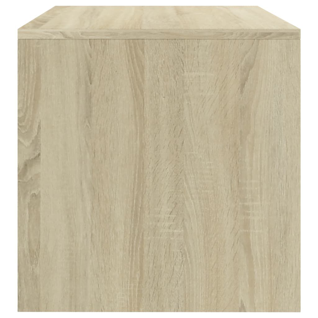 vidaXL Έπιπλο Τηλεόρασης Sonoma Δρυς 100x40x40 εκ. από Μοριοσανίδα