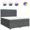 vidaXL &Kappa;&rho;&epsilon;&beta;ά&tau;&iota; Boxspring &mu;&epsilon; &Sigma;&tau;&rho;ώ&mu;&alpha; &Sigma;&kappa;&omicron;ύ&rho;&omicron; &Gamma;&kappa;&rho;&iota; 180x200 &epsilon;&kappa; &Upsilon;&phi;&alpha;&sigma;&mu;ά&tau;&iota;&nu;