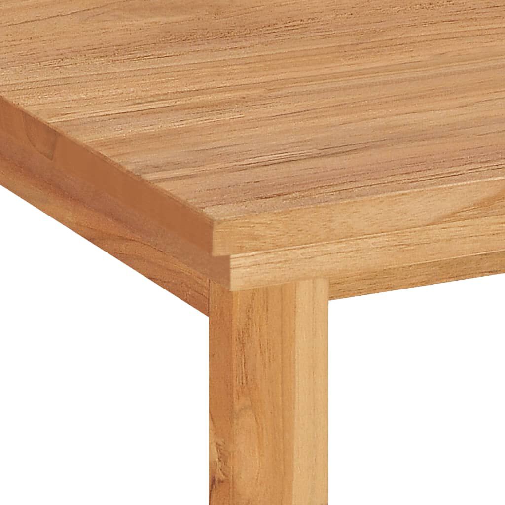vidaXL Γραφείο 100 x 45 x 75 εκ. από Μασίφ Ξύλο Teak