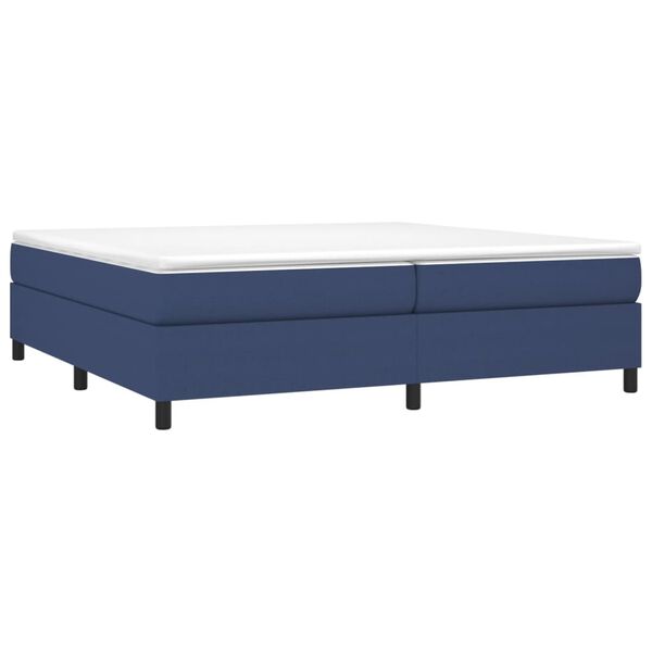 vidaXL &Kappa;&rho;&epsilon;&beta;ά&tau;&iota; Boxspring &mu;&epsilon; &Sigma;&tau;&rho;ώ&mu;&alpha; &Mu;&pi;&lambda;&epsilon; 200x200 &epsilon;&kappa;. &Upsilon;&phi;&alpha;&sigma;&mu;ά&tau;&iota;&nu;&omicron;