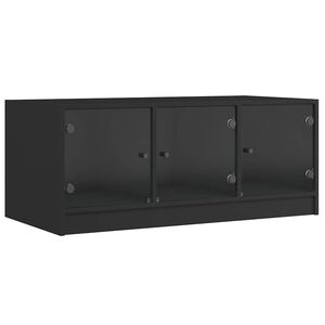 vidaXL &Tau;&rho;&alpha;&pi;&epsilon;&zeta;ά&kappa;&iota; &Sigma;&alpha;&lambda;&omicron;&nu;&iota;&omicron;ύ &Mu;&alpha;ύ&rho;&omicron; 102x50x42 &epsilon;&kappa;. &mu;&epsilon; &Gamma;&upsilon;ά&lambda;&iota;&nu;&epsilon;&sigmaf; &Pi;ό&rho;&tau;&epsilon;&sigmaf;