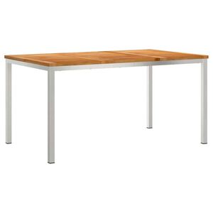 vidaXL &Tau;&rho;&alpha;&pi;έ&zeta;&iota;&Phi;&alpha;&gamma;&eta;&tau;&omicron;ύ &Kappa;&alpha;&phi;έ 150 x 90 x 75 cm &Sigma;&tau;&epsilon;&rho;&epsilon;ό &Xi;ύ&lambda;&omicron; &Tau;ί&kappa;