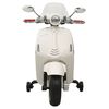 vidaXL Παιχνίδι Ηλεκτρικό Μοτοσικλέτα Vespa GTS300 Λευκό