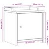 vidaXL Πάγκος διαδρόμου "SANDNES" 45x40x50 εκ.Πεύκο μασίφ ξύλο