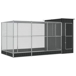 vidaXL &Pi;&tau;&eta;&nu;&omicron;&theta;ή&kappa;&eta; &mu;&epsilon; &Pi;&rho;&omicron;έ&kappa;&tau;&alpha;&sigma;&eta; &Alpha;&sigma;&eta;&mu;ί 416x203x216 &epsilon;&kappa;. &alpha;&pi;ό &Alpha;&tau;&sigma;ά&lambda;&iota;