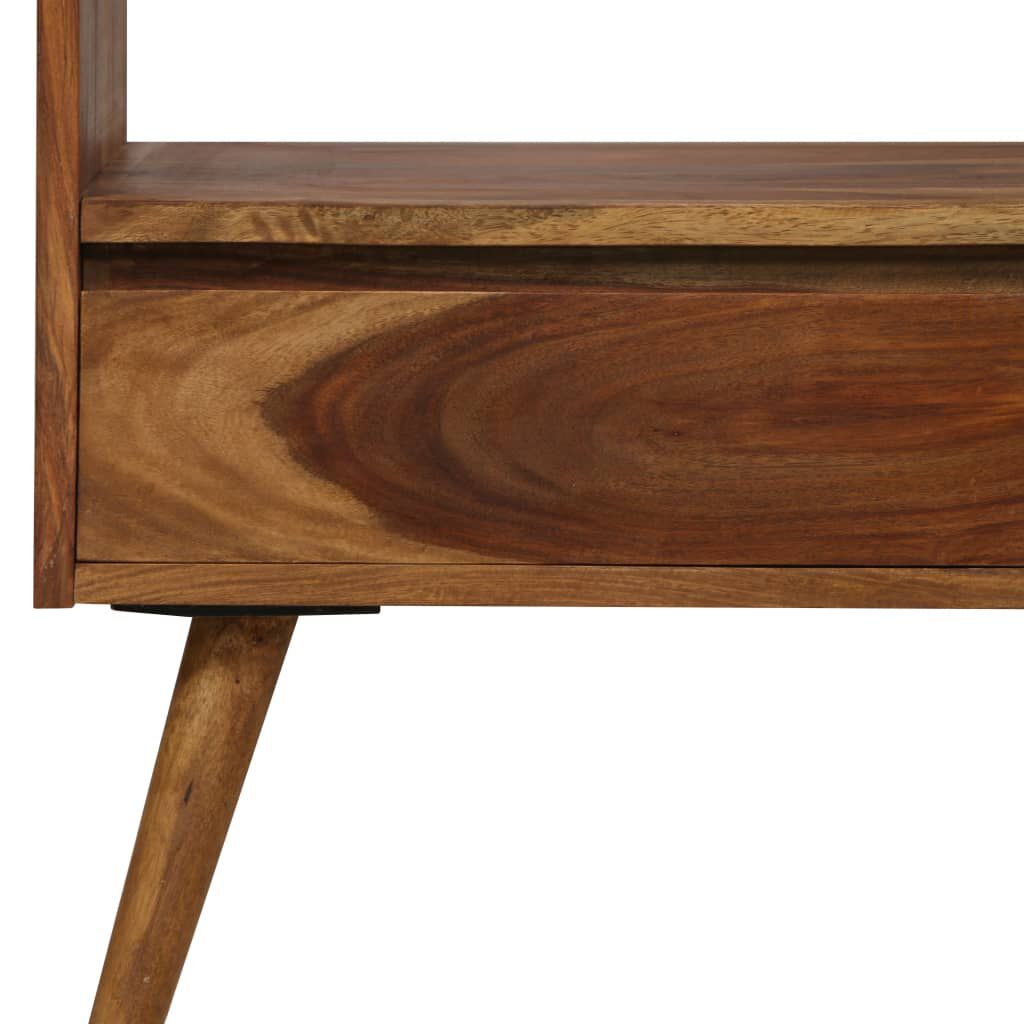 vidaXL Βιβλιοθήκη 75 x 30 x 170 εκ. από Μασίφ Ξύλο Sheesham