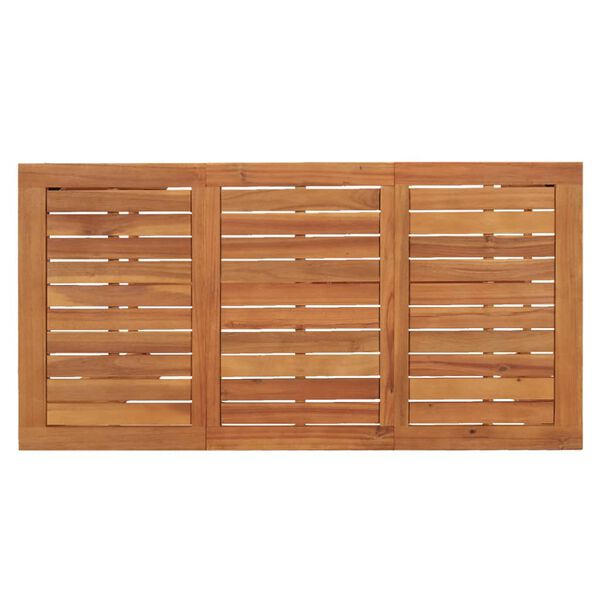 vidaXL Τραπέζι Μπαρ Κήπου 120 x 60 x 105 εκ. από Μασίφ Ξύλο Ακακίας