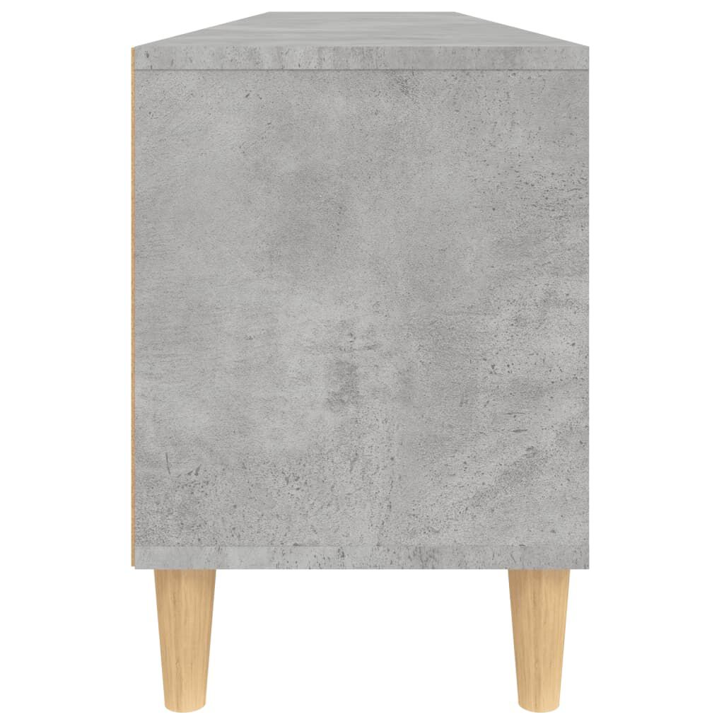 vidaXL Έπιπλο Τηλεόρασης Γκρι Σκυρ. 150x30x44,5 εκ. Επεξ. Ξύλο