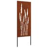 vidaXL &Omicron;&theta;ό&nu;&eta; &Iota;&delta;&iota;&omega;&tau;&iota;&kappa;ό&tau;&eta;&tau;&alpha;&sigmaf; &Kappa;ή&pi;&omicron;&upsilon; Floral &Sigma;&kappa; rusty 50 x 140 &epsilon;&kappa;